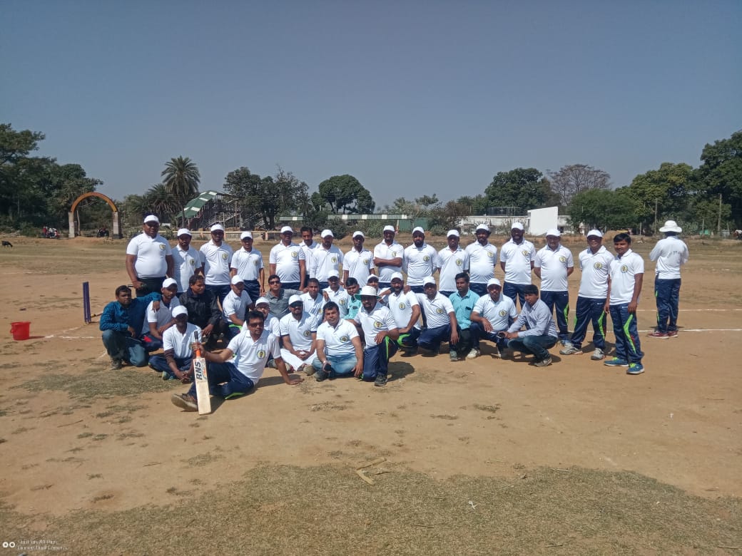 Friendly Cricket Match between Block XI V/s Gram Panchayat XI