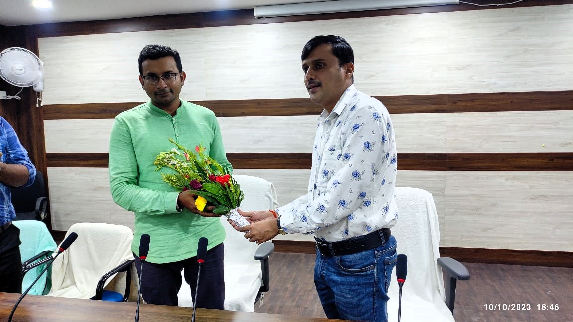 Farewell Ceremony of Bidyut Mandal, JE (WRIDD)