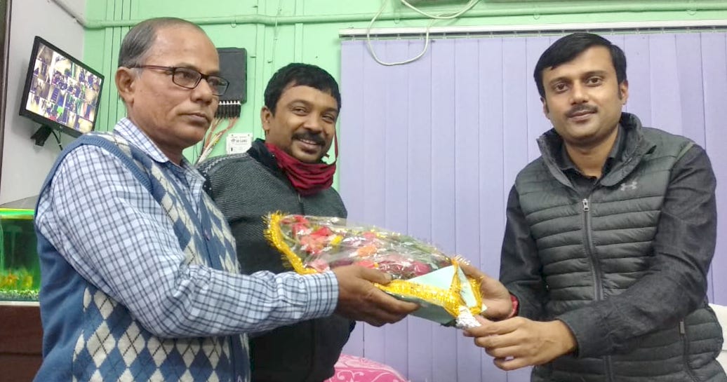 Farewell Programme of Subrata Goswami, JE