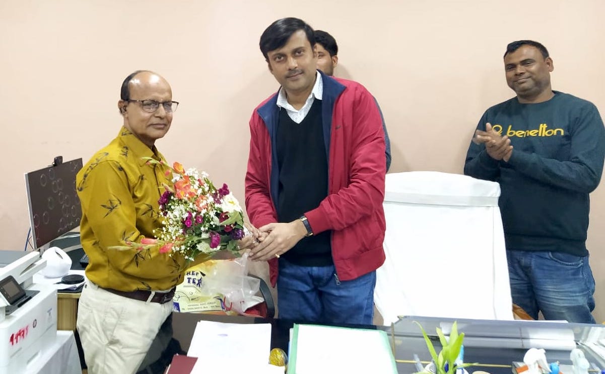 Farewell Ceremony of Partha Sarathi Roy, Head-Clerk